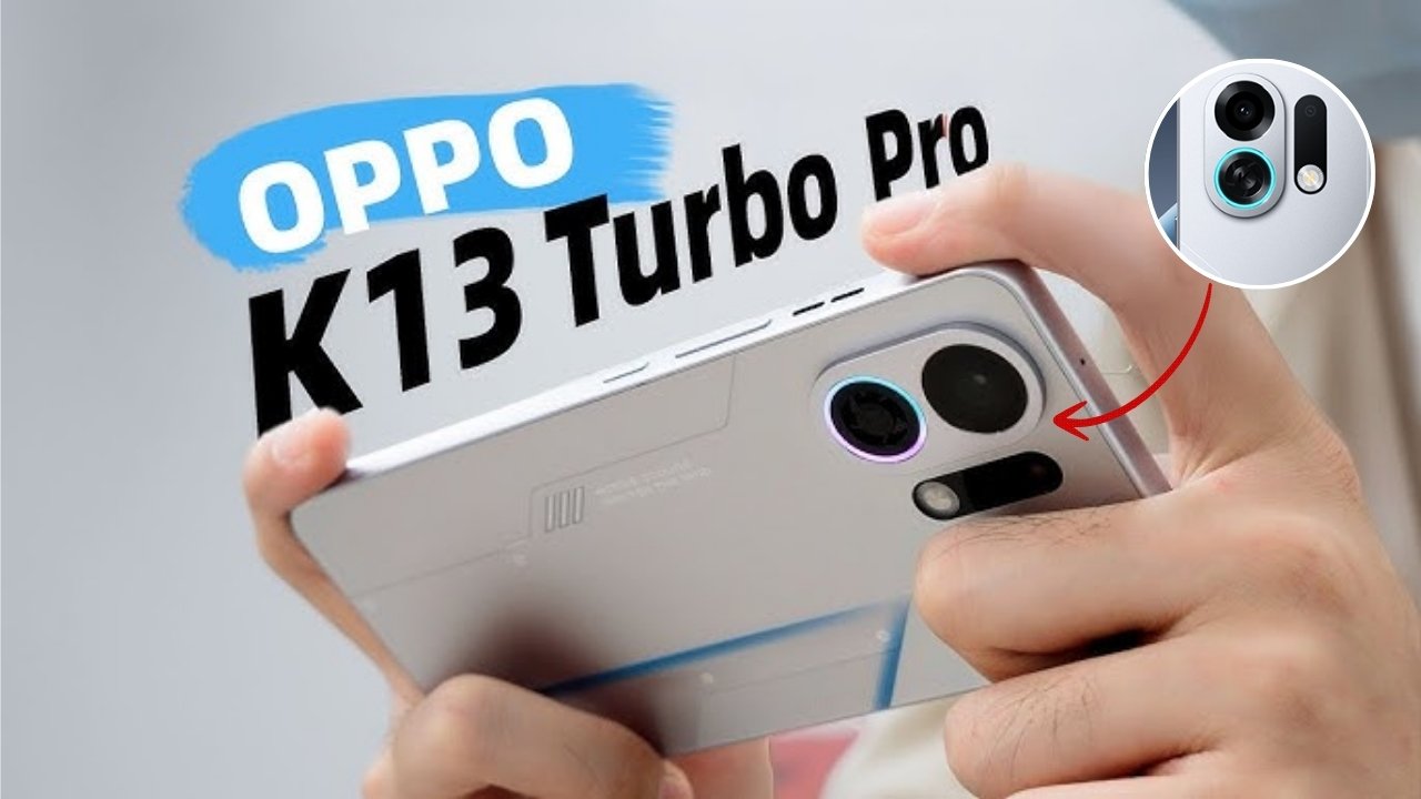 OPPO K13 Turbo 5G: Cámara de 200MP, Batería de 7800mAh y Carga Rápida de 120W